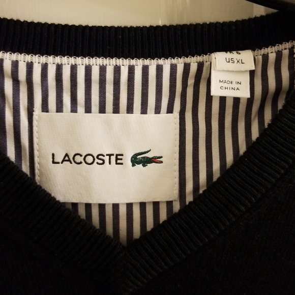 Lacoste sweater black - Picture 3 of 4